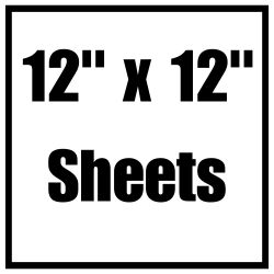 12" x 12" Sheets