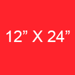 12" x 24" - ST FX
