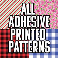 All Adhesive Printed Patterns