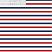 Red White and Blue Stripes Printed HTV with Ruler for Size Reference
