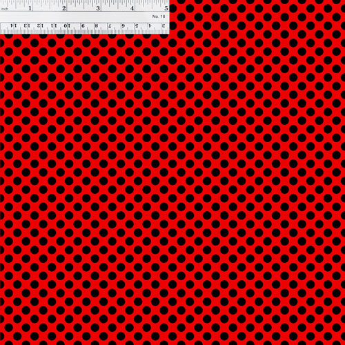 Polka Dot HTV Vinyl, Red Black and White Patterned Vinyl Sheets, Heat  Transfer or Outdoor Adhesive Vinyl 10185J 