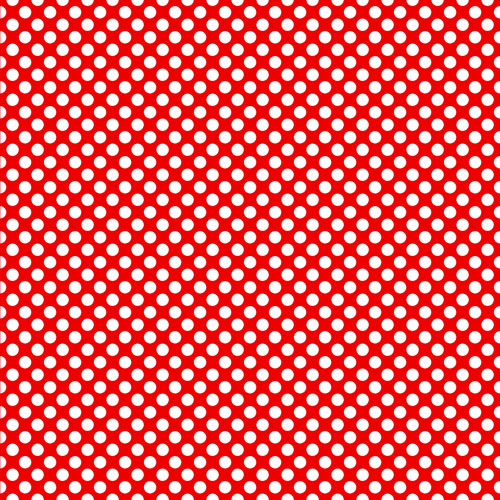 Printed pattern permanent vinyl Red and White Polka Dots Print 12