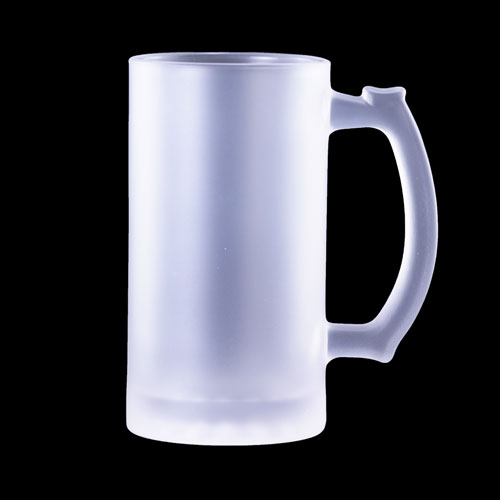 Hotteez Sublimation frosted Beer Stein 16 oz. 2 pack