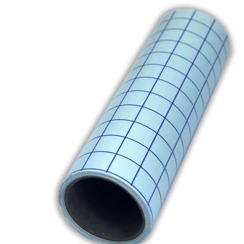 Gridlined Clear Transfer Tape - 12x30' Roll (Blue 1 Grid) - Expressions  Vinyl