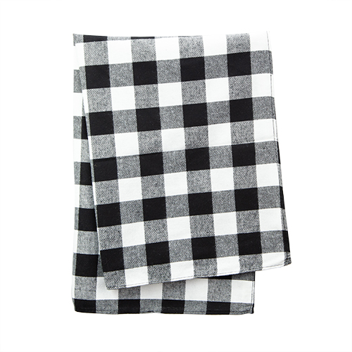 Tea Towel - White Buffalo Plaid