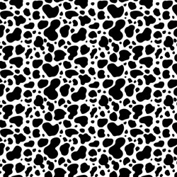 Printed Pattern Vinyl - Matte - Milk Cow - 12" x 24"