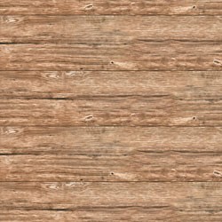 Printed Pattern Vinyl - Matte -  Rustic Wood - 12" x 12"