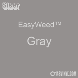 EasyWeed HTV: 12" x 12" - Gray