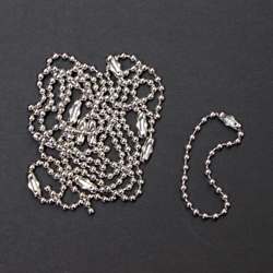 10 Pack of 5" Ball Chain