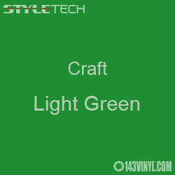 Styletech Craft Vinyl - Light Green- 12" x 12" Sheet