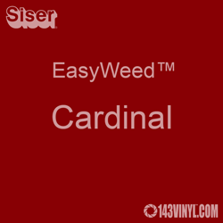 EasyWeed HTV: 12" x 5 Yard - Cardinal
