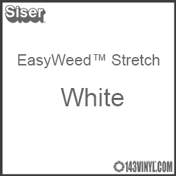 EasyWeed Stretch Heat Transfer Vinyl, 15 Roll - White