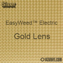 12" x 15" Sheet Siser EasyWeed Electric HTV - Gold Lens