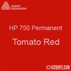 Avery HP 750 - Tomato Red- 12" x 12" Sheet