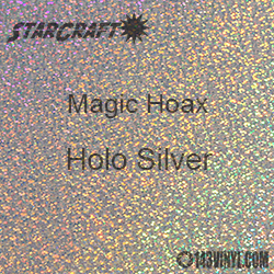 12" x 24" Sheet - StarCraft Magic - Hoax Holo Silver