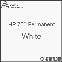 Avery HP 750 - White- 12" x 5 Foot