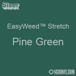 12" x 5 Yard Roll Siser EasyWeed Stretch HTV - Pine Green 12" x 5 Yard Roll Siser EasyWeed Stretch HTV - Pine Green