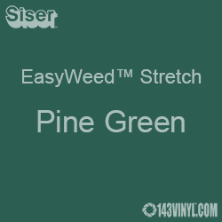 12" x 5 Yard Roll Siser EasyWeed Stretch HTV - Pine Green