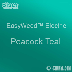 EW052 Electric Peacock Teal EasyWeed Sheet