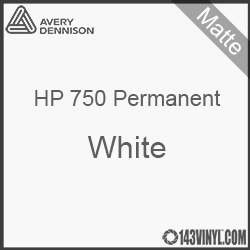 Avery HP 750 - Matte White- 12" x 24" Sheet