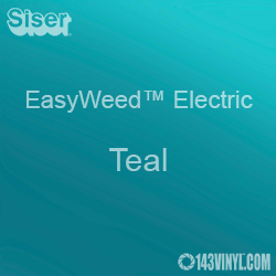 12" x 15" Sheet Siser EasyWeed Electric HTV - Teal