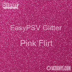 Cricut Iron-On Vinyl, Glitter Fluorescent Pink, 12 inch x 19 inch