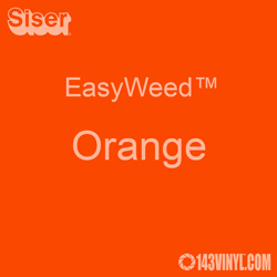 EasyWeed HTV: 12" x 12" - Orange 