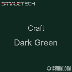 Styletech Craft Vinyl - Dark Green- 12" x 5 Foot