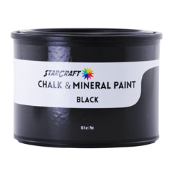 StarCraft Chalk & Mineral Paint - Pint, 16oz -Black