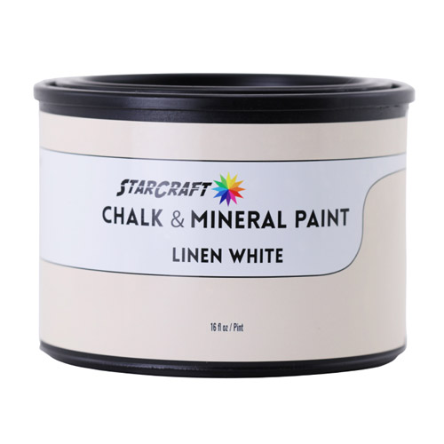 StarCraft Chalk & Mineral Paint - Pint, 16oz-Linen White