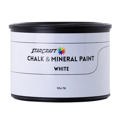 StarCraft Chalk & Mineral Paint - Pint, 16oz-White