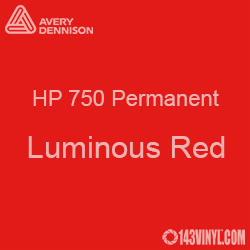 Avery HP 750 - Luminous Red- 12" x 12" Sheet