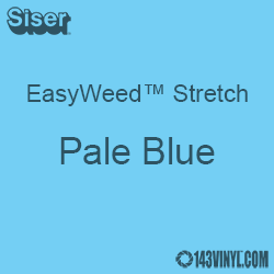 12" x 24" Sheet Siser EasyWeed Stretch HTV - Pale Blue