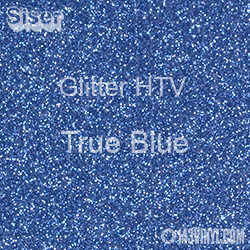 Siser Glitter 12 x 5 Yard Roll - True Blue