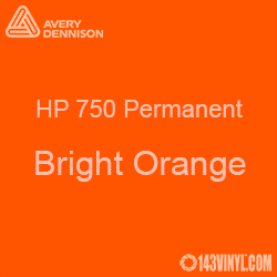Avery HP 750 - Bright Orange- 12" x 12" Sheet