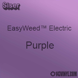12" x 15" Sheet Siser EasyWeed Electric HTV - Purple