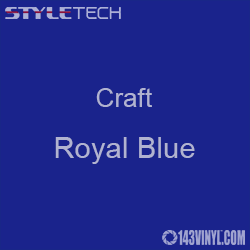 Styletech Craft Vinyl - Royal Blue- 12" x 12" Sheet Styletech Craft Vinyl - Royal Blue- 12" x 12" Sheet