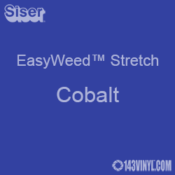 12" x 24" Sheet Siser EasyWeed Stretch HTV - Cobalt