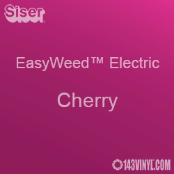 12" x 15" Sheet Siser EasyWeed Electric HTV - Cherry