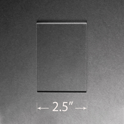 Acrylic Blank - Rectangle 2.5" x 3.5"