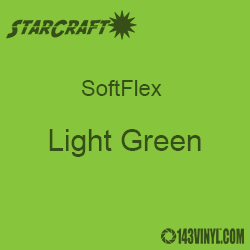 12" x 5 Foot Roll -StarCraft SoftFlex HTV - Light Green