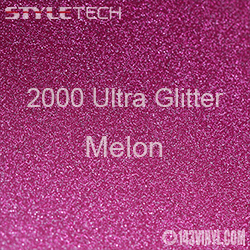 StyleTech 2000 Ultra Glitter - 133 Melon - 12"x24" Sheet