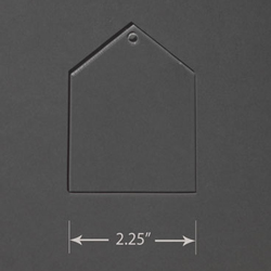 Acrylic Blank - House