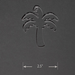 Acrylic Blank - Palm Tree