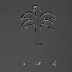 Acrylic Blank - Palm Tree