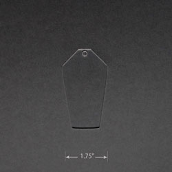 Acrylic Blank - Coffin