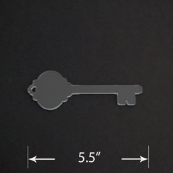 Acrylic Blank - Key