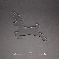 Acrylic Blank - Reindeer Ornament