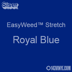 12" x 5 Foot Roll Siser EasyWeed Stretch HTV - Royal Blue 12" x 5 Foot Roll Siser EasyWeed Stretch HTV - Royal Blue