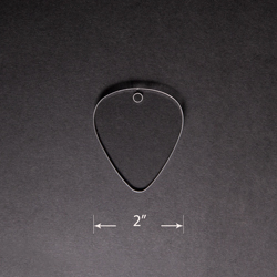 Acrylic Blank - Guitar Pick